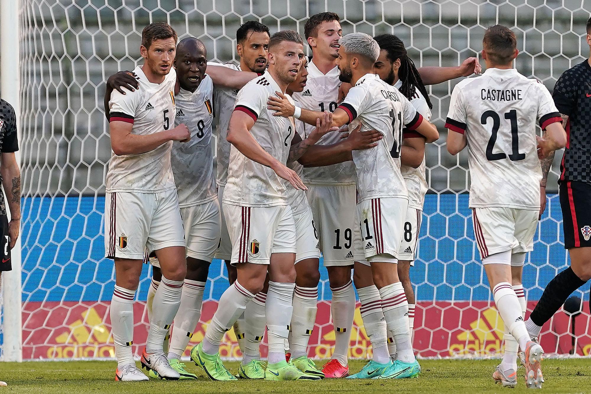 比利时队在与克罗地亚队的比赛中表现出色